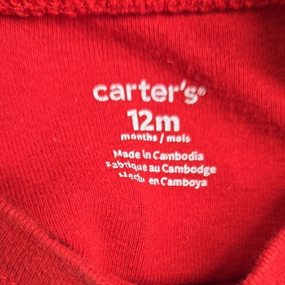 Long Sleeve Onesie Set Of [4]- Blue, Red, Gray - Picture 5 of 11